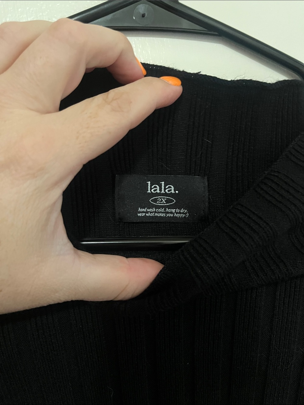 Dressed In LALA Ribbed Knit Top - Picture 2 of 3